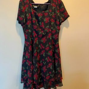 Floral Dress Grunge